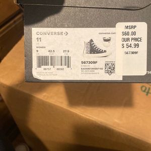 Converse love high tops